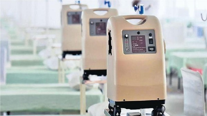 Membrane keypads for oxygen concentrators